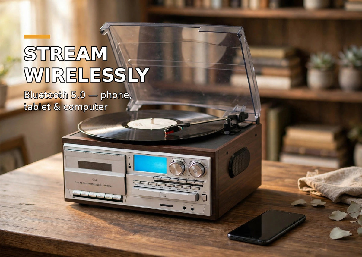 Bluetooth 5.0 wireless streaming