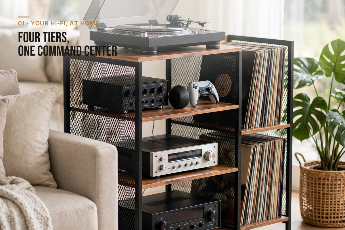 kyenook Record Player Stand - your hi-fi at home