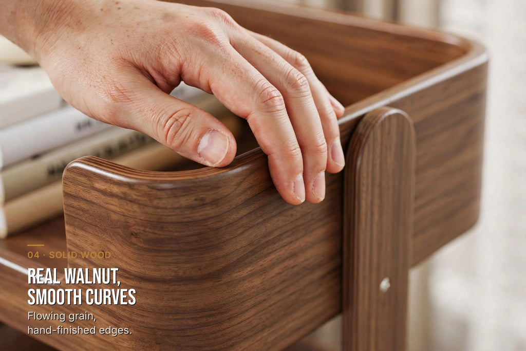 kyenook Rolling Cart - solid wood