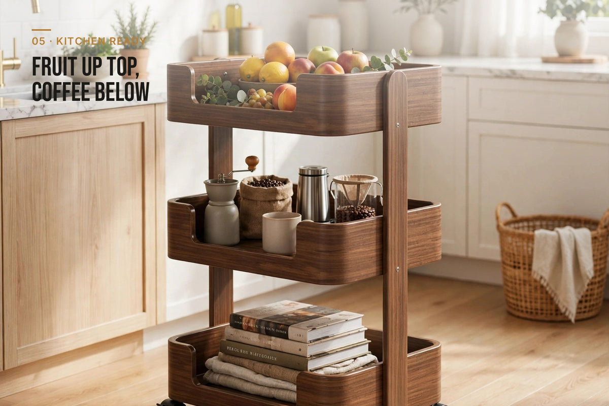 kyenook Rolling Cart - kitchen ready