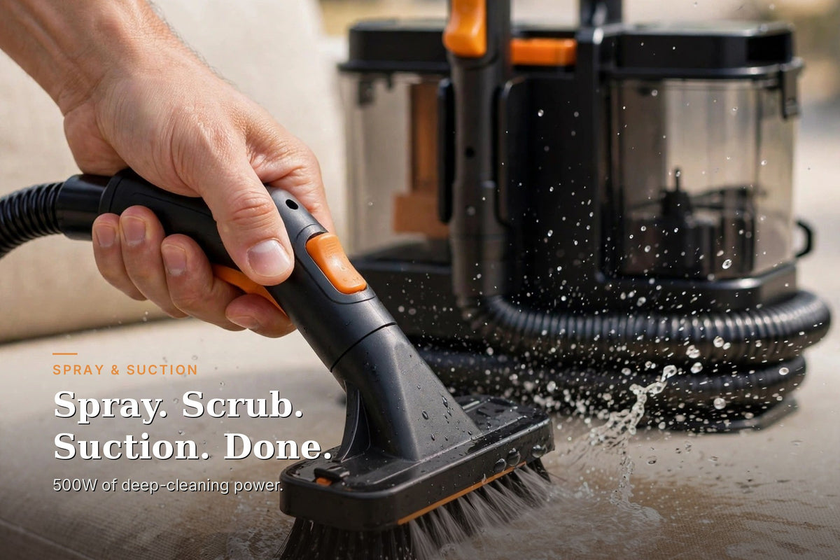 kyenook Spot Cleaner - spray suction