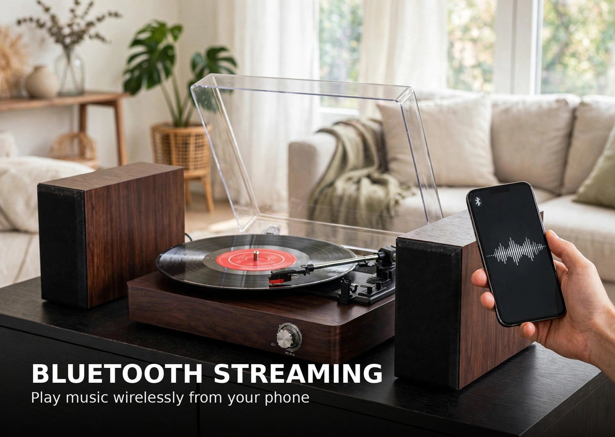 Bluetooth streaming – play music wirelessly from your phone